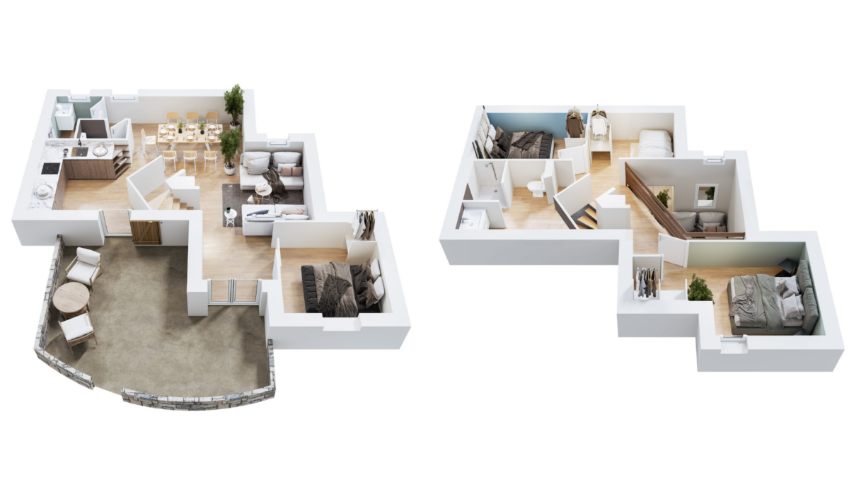 Chalet 9 couchages avec terrasse